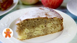 Яблочный Пирог на Кефире 🍏 Быстро и Очень Вкусно [upl. by Enidualc]