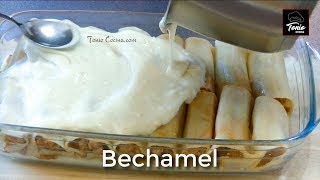 Receta de BECHAMEL para Canelones y Lasaña fácil y sin grumos [upl. by Lj]