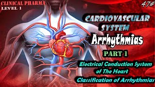 Arrhythmias Part 1 Clinical pharmaLevel147 [upl. by Gnem522]