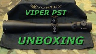 Vortex Viper PST scope unboxing [upl. by Farmer]