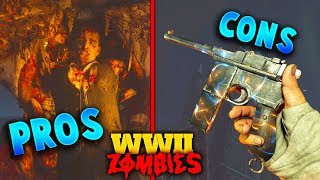 Call of Duty WWII Zombies  The Pros and Cons Is WWII Zombies Good [upl. by Haymes]