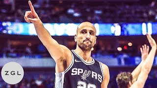 Manu Ginobili Eurostep Highlights Compilation [upl. by Ainelec]