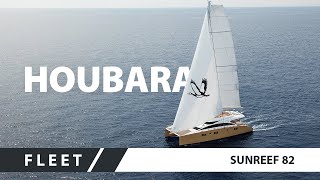 Sunreef sailing superyacht  Sunreef 82 HOUBARA [upl. by Lletnahs]