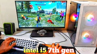 intel i5 7th gen low and pc free fire gameplay  bluostaks5 Ultra graphic game play 100fps 16GB RAM [upl. by Arline]