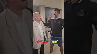 Novak Djokovic i Miroslav Ilic zapevali u glas Dve legende novakdjokovic miroslavilic hypetv [upl. by Adierf]