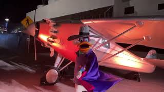 Darkwing Duck at the 2022 Walt Disney World Full Marathon [upl. by Nosnevets194]