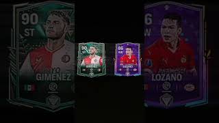 Santi Giménez🇲🇽 vs HLozano🇲🇽 fcmobilerenderzcapcutcardsbattleeditsantiagogiménezchuckylozano [upl. by Mhoj890]