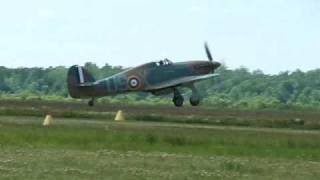 Hawker Hurricane at Russell Group Air Show [upl. by Zoller25]