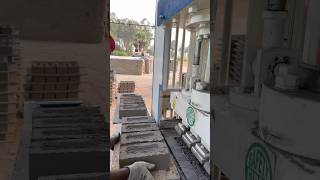 Fly Ash bricks 🧱 machine in village shorts shortsviral trending [upl. by Aynatan]