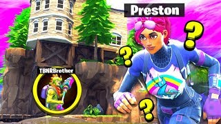 THE MOST OVERPOWERED FORTNITE HIDE and SEEK SPOTS with MY LITTLE BROTHER [upl. by Suk10]