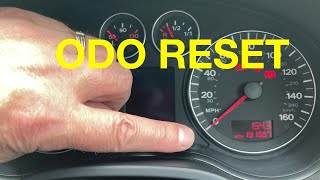 Odometer Reset Audi A3 And Many Other Cars [upl. by Nosydam633]