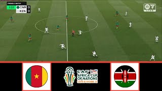 CAMEROON VS KENYA  AFRICA CUP OF NATIONS 20242026  FOOTBALL LIFE 2024 [upl. by Elsie]