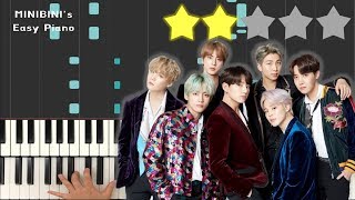 BTS 방탄소년단  Mikrokosmos 소우주 《Piano Tutorial》 ★★☆☆☆ Sheet [upl. by Aeli]