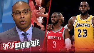 Caron Butler reacts to the Lakers and Rockets fight  NBA  SPEAK FOR YOURSELF [upl. by Nahum]