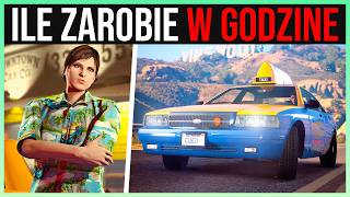 NARESZCIE SIĘ OPŁACA ILE ZAROBIE W GODZINĘ na TAKSÓWCE PREMIA x3  GTA ONLINE [upl. by Nashoma]