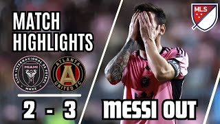 INTER MIAMI 23 ATALANTA UNITED  HIGHLIGHT MLS [upl. by Fredra]