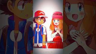 ash x serena😍amourshippingshorts short shortsfeed youtubeshorts ytfeed viralshorts anime [upl. by Sacrod]