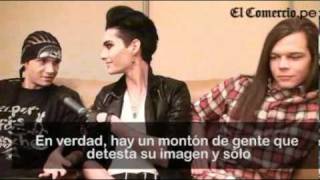 Entrevista a Tokio Hotel en Lima Perú por EL COMERCIO [upl. by Winfred]