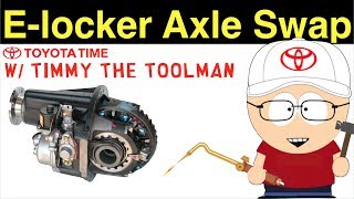 ELocker Axle Swap  Wiring HowTo [upl. by Ogeid54]