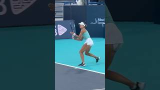 WTA Abu dhabi open 2024 shorts tennis viral [upl. by Katina]