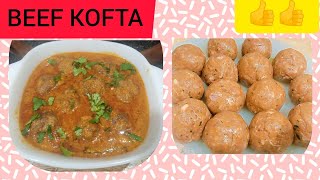 ⭐BEEF KOFTA RECIPE IN UNIQUE STYLE 😋😋👍beefkoftayeasyrecipe zohacookingcornerbeefrecipe [upl. by Noid]