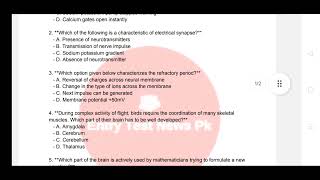 Nums Bio Paper Answer Key Todays Nums 2024 Questions ⁉️ numsmdcat nums numslatestnews [upl. by Essex]