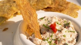 Receta de dip de salmón ahumado  Recipe smoked salmon dip [upl. by Elva]