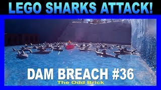 LEGO Dam Breach 36  LEGO Shark Attack [upl. by Seraphina]