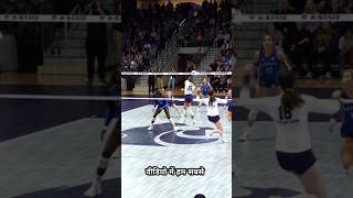 Double kill skill 👀🏐  volly girlvolleyball volleyballislife highschoolsports [upl. by Neerak]