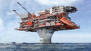 Life inside Giant Offshore Rigs in Middle of the Ocean [upl. by Damahom]