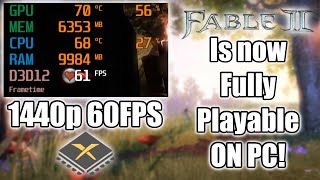 Fable 2 is now fully playable on pc 1440p 60fps [upl. by Daht950]