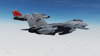 DCS A Tribute to the F14 Tomcat and the VF31 Tomcatters [upl. by Ahseined]