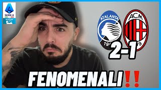 L’ATALANTA é UNO SPETTACOLO🤩HANNO FAME e VOGLIONO lo SCUDETTO🇮🇹CHAPEAU 👏AtalantaMilan 21 Serie A [upl. by Ful]