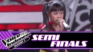 Vani quotButet  Sik Sik Sibatumanikam Medleyquot  Semifinals  The Voice Kids Indonesia Season 3 GTV [upl. by Eirolav]