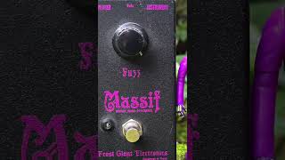 Frost Giant Electronics • Massif  audio clip fuzz doom [upl. by Lairret]