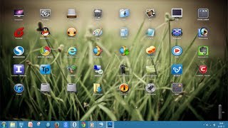 Thème iphone  ipad pour PC WINDOWS ☆ Xlaunchpad Mac OS X ► Tuto Fr [upl. by Vish]