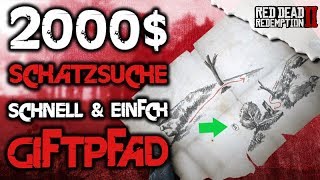 2000 Schatzkarte Giftpfad Guide  Red Dead Redemption 2 Deutsch Tipps amp Tricks [upl. by Norrahs930]