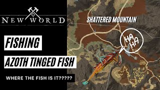 NEW WORLD  AZOTH TINGED FISH LOCATION 2023 [upl. by Stinson]