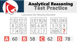 Analytical Reasoning Test Practice [upl. by Wendel403]