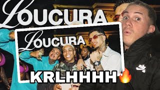 React  Borges  Loucura ft Cabelinho amp Veigh [upl. by Isidora292]