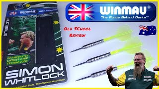 Winmau SIMON WHITLOCK Darts Review  Throwback [upl. by Kile]