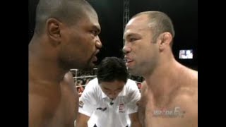 Wanderlei Silva vs Quinton Rampage Jackson  Pride Final Conflict 2003  end of the showFirst Fight [upl. by Caines574]