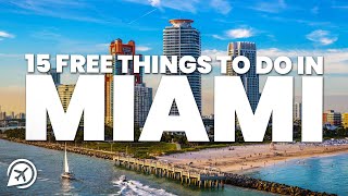 10 FREE THINGS TO DO IN MIAMI [upl. by Kirt6]