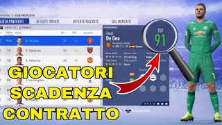 FIFA 19 Giocatori in SCADENZA DI CONTRATTO [upl. by Atiuqram]