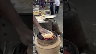 Strange technique of making bread directly on fire [upl. by Ares]