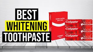 Best Whitening Toothpaste 2022  Top 5 Whitening Toothpastes [upl. by Nylak]