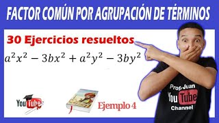 😍 👉 FACTOR COMÚN por agrupación de términos CON EXPONENTES✅  🚀 Súper FÁCIL [upl. by Oivalf324]