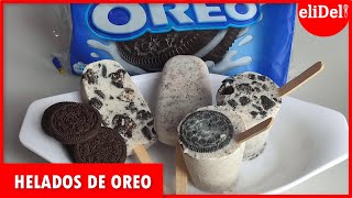 CÓMO HACER HELADOS DE OREO PARA VENDER [upl. by Enobe682]