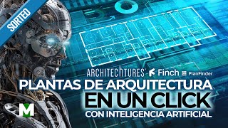 Plantas de ARQUITECTURA en SEGUNDOS con inteligencia artificial  Architechtures Finch 3D PlanFinder [upl. by Legnaros]