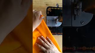 how to attach belt in blouse  cutting steaching  shorts  short [upl. by Suoirad]